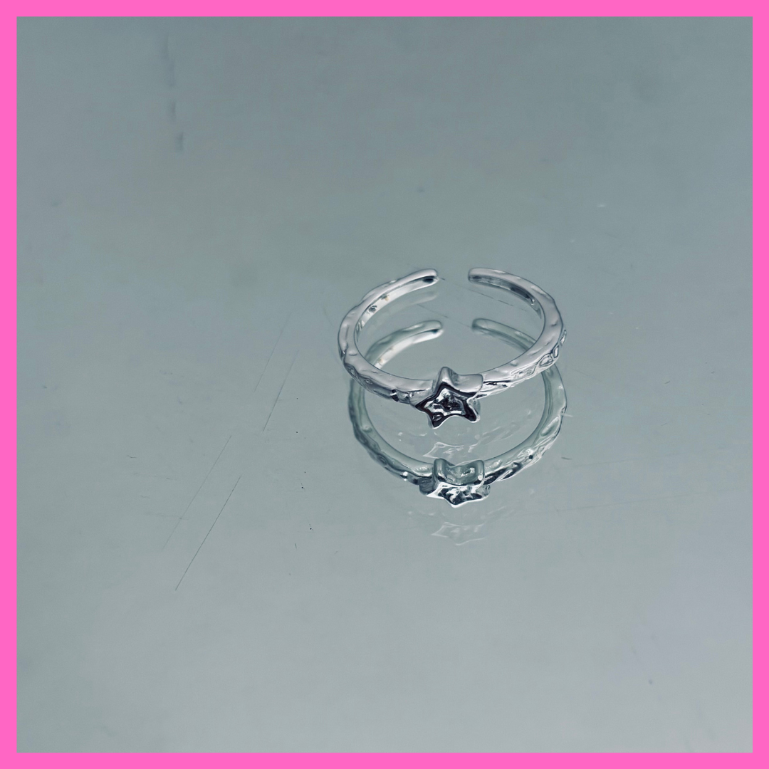 925 Sterling Silver Star Ring