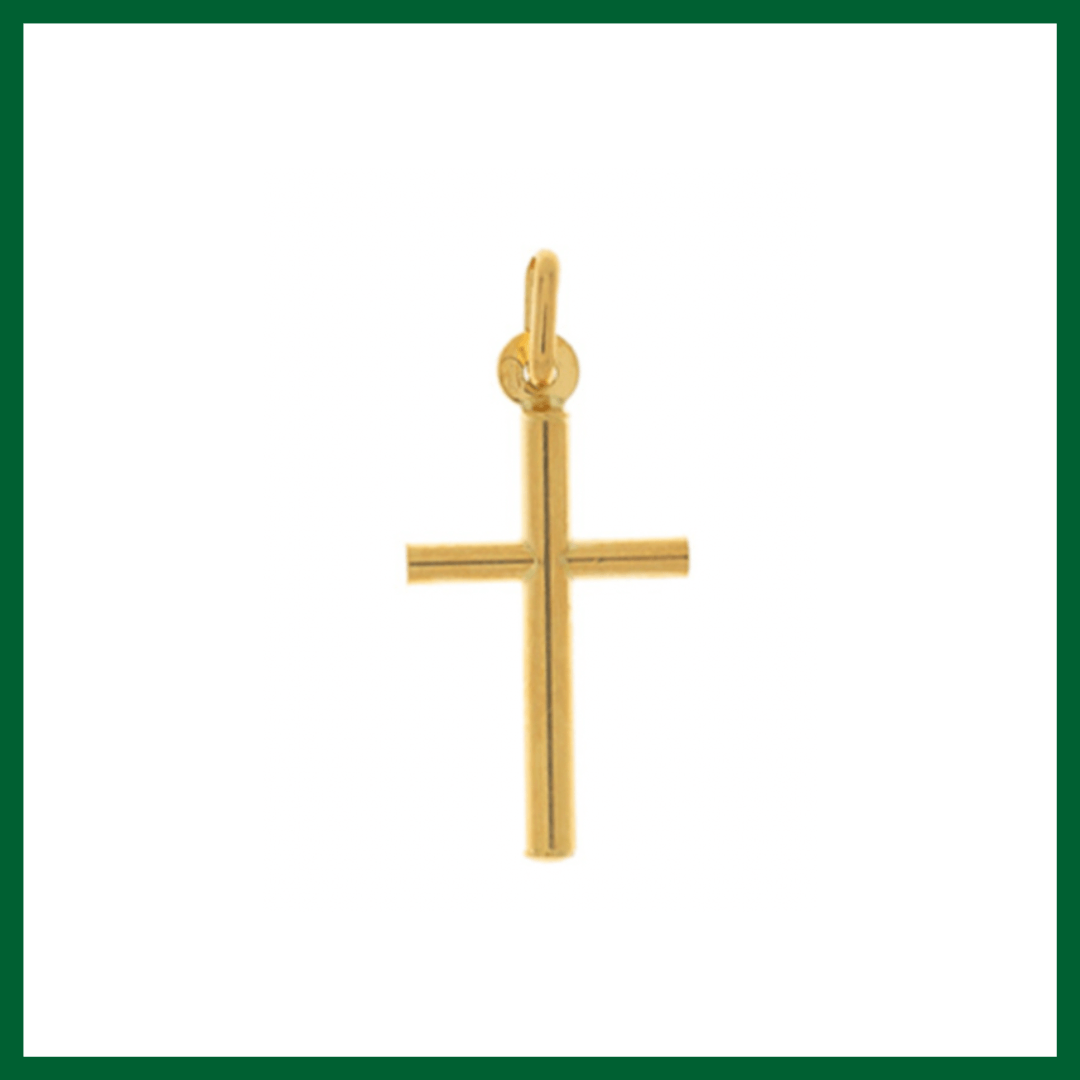 9ct Yellow Gold Cross Pendant